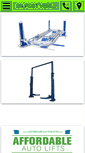 Mobile Screenshot of affordableautolifts.com
